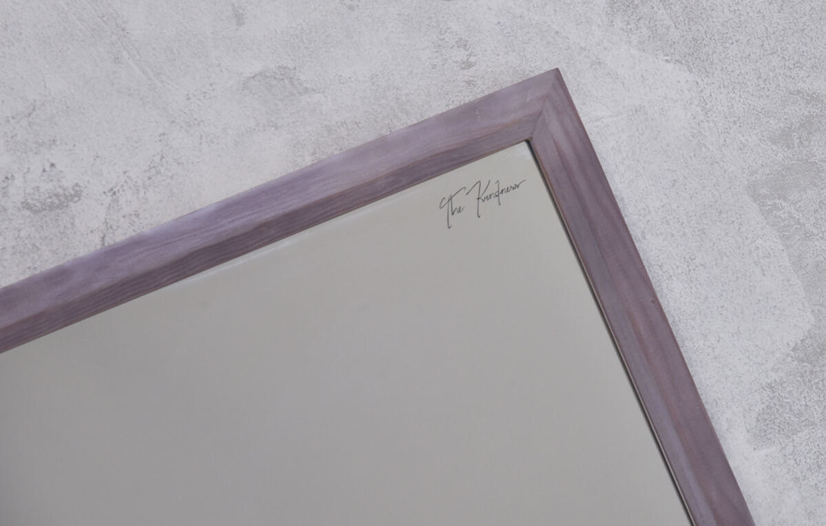 Gương khung gỗ thông sơn màu môn M.A.D (Mộc Anh Đào)