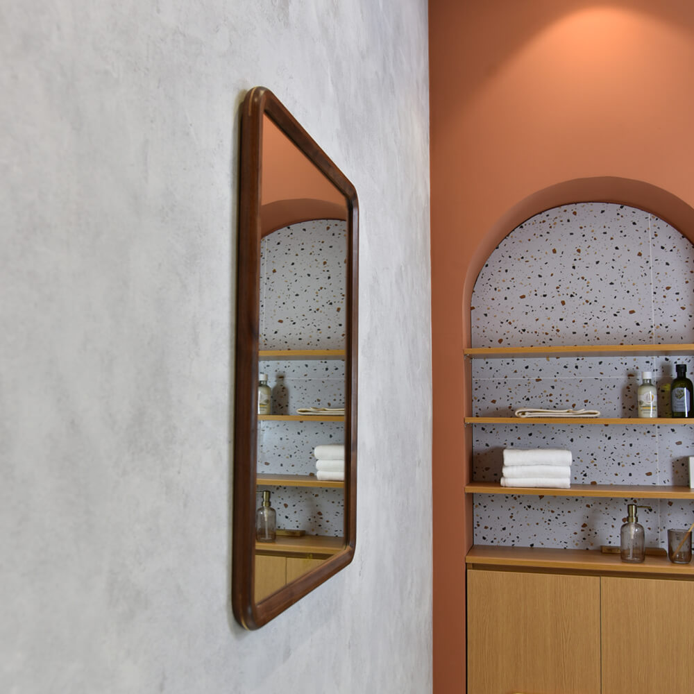 Gương khung gỗ Óc Chó M.A.D (Mộc Anh Đào)