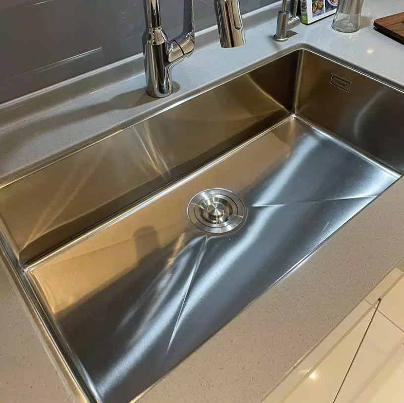 Chậu rửa chén 1 hố thép không gỉ S43 Hansgrohe 43454807