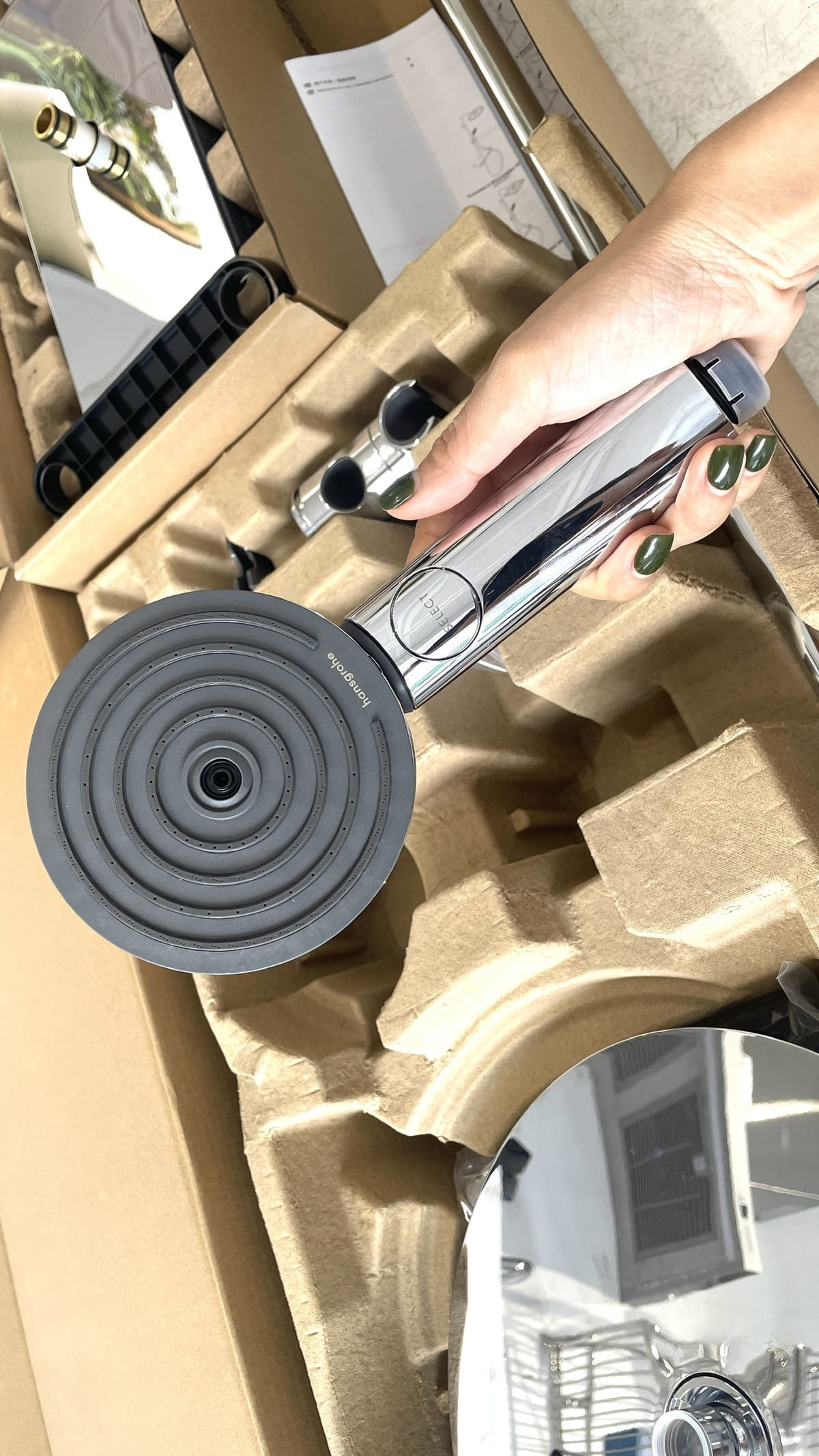 Sen cây nhiệt độ Hansgrohe 26971007 Pulsify S 260