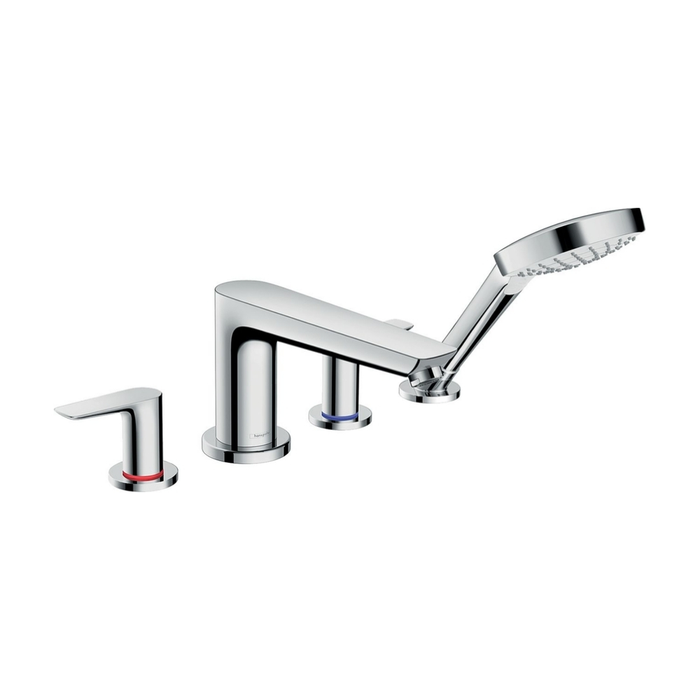 Vòi bồn tắm nóng lạnh 4 lỗ có tay sen Talis E Hansgrohe 71748000