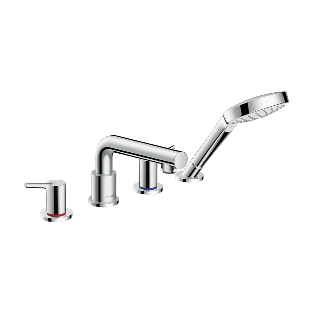 Vòi bồn tắm nóng lạnh 4 lỗ có tay sen Talis S Hansgrohe 72419000