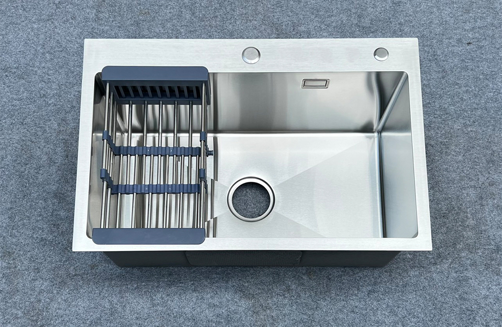 Chậu chén 1 hố 68x45 cm HITA HD6845