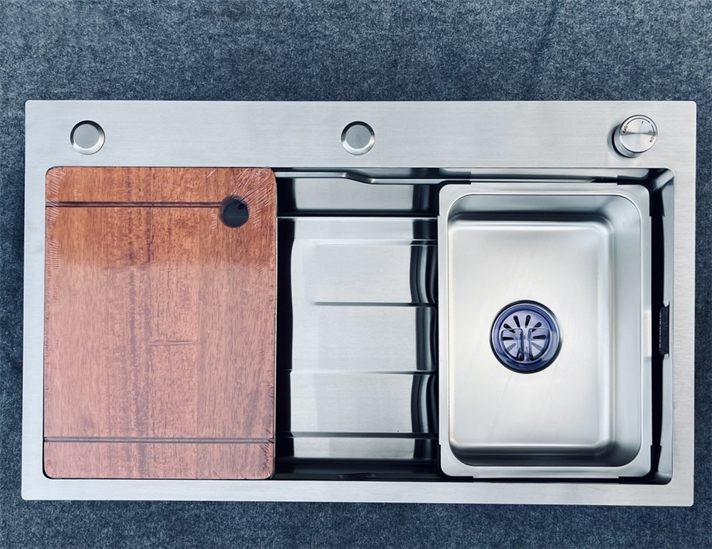 Chậu chén 1 hố 75x45 cm HITA HD7545X