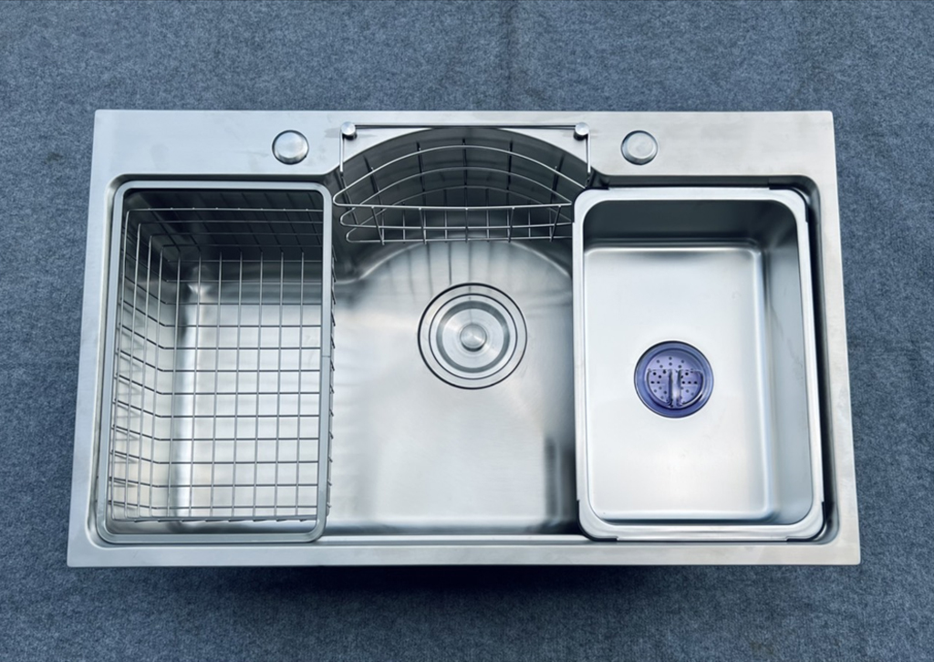 Chậu chén 1 hố inox 304 78x48 cm HITA HD7848-304