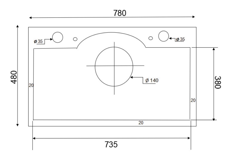Chậu chén 1 hố inox 304 78x48 cm HITA HD7848-304