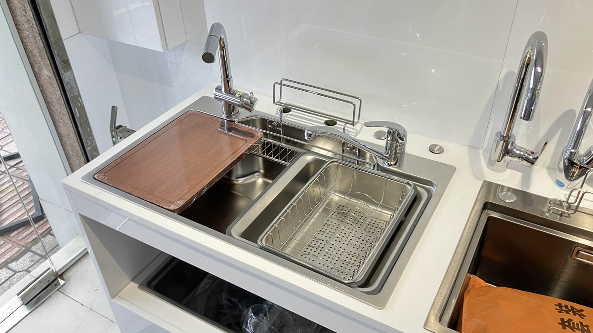 Chậu chén 1 hố inox 304 78x48 cm HITA HD7848NT-304