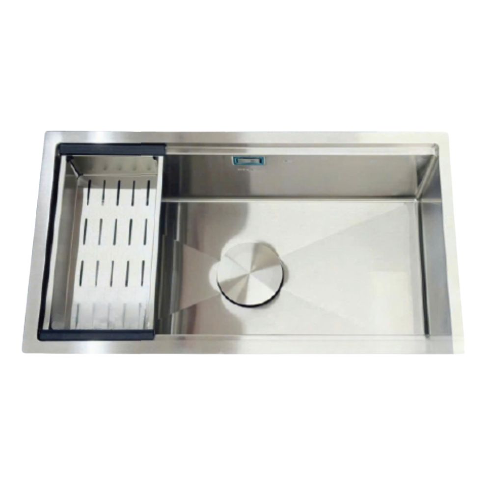 Chậu chén 1 hố inox 304 80x45 cm âm bàn HITA HD8045ABT-304