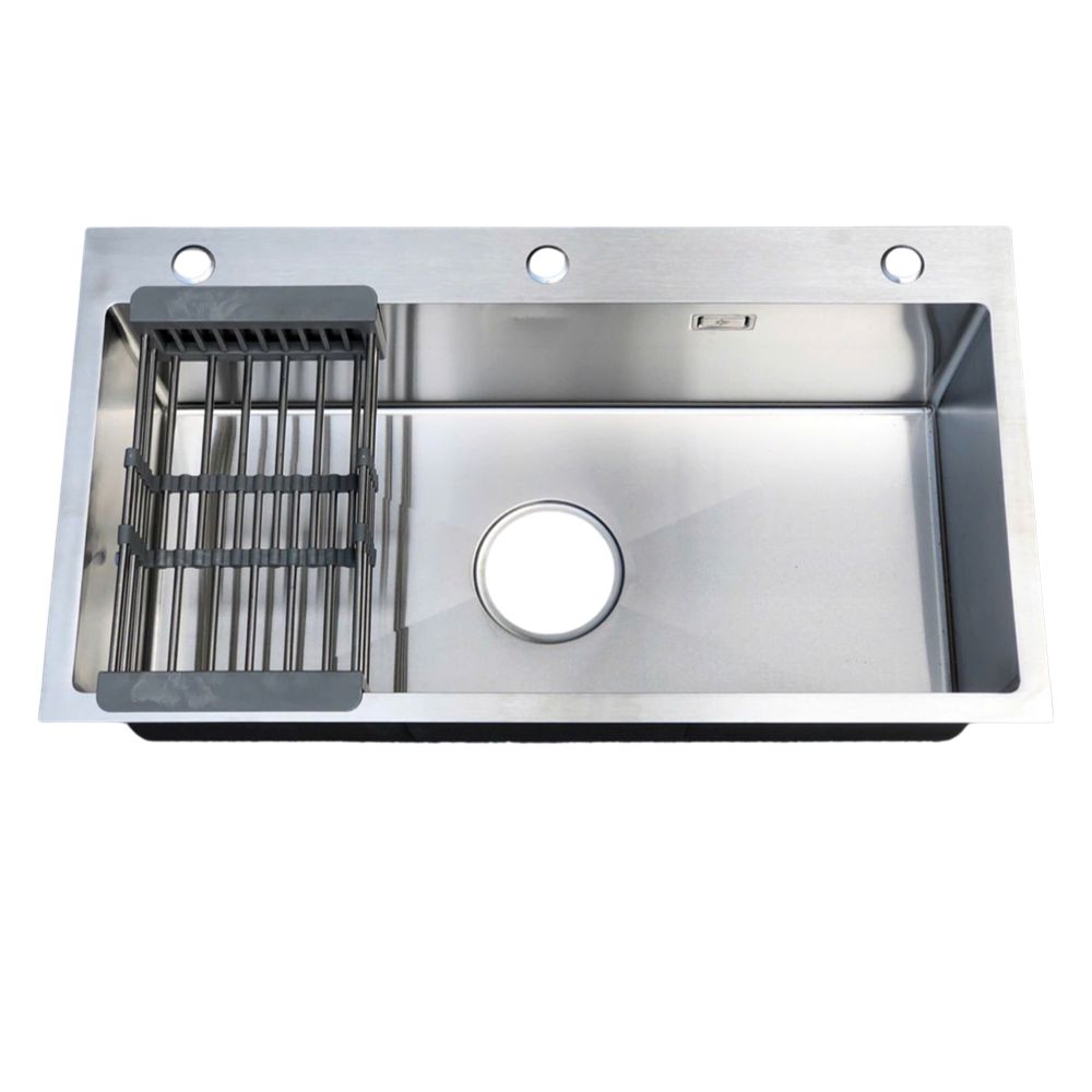 Chậu chén 1 hố inox 304 82x45 cm HITA HD8245-304