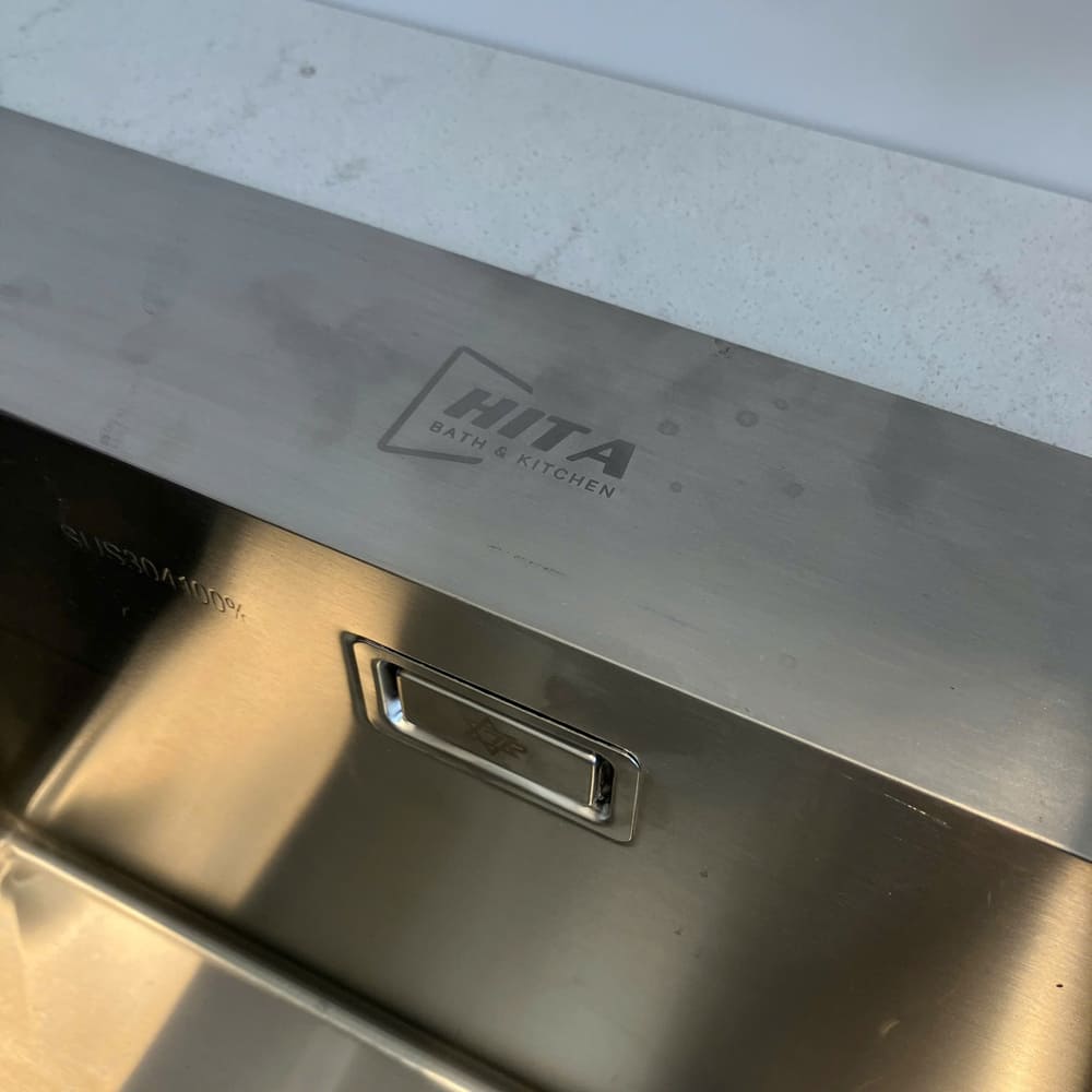 Chậu chén 2 hố 82x45 cm HITA HD8245C