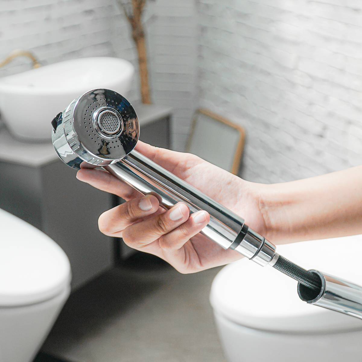 Vòi bếp dây rút nóng lạnh HITA HKS023