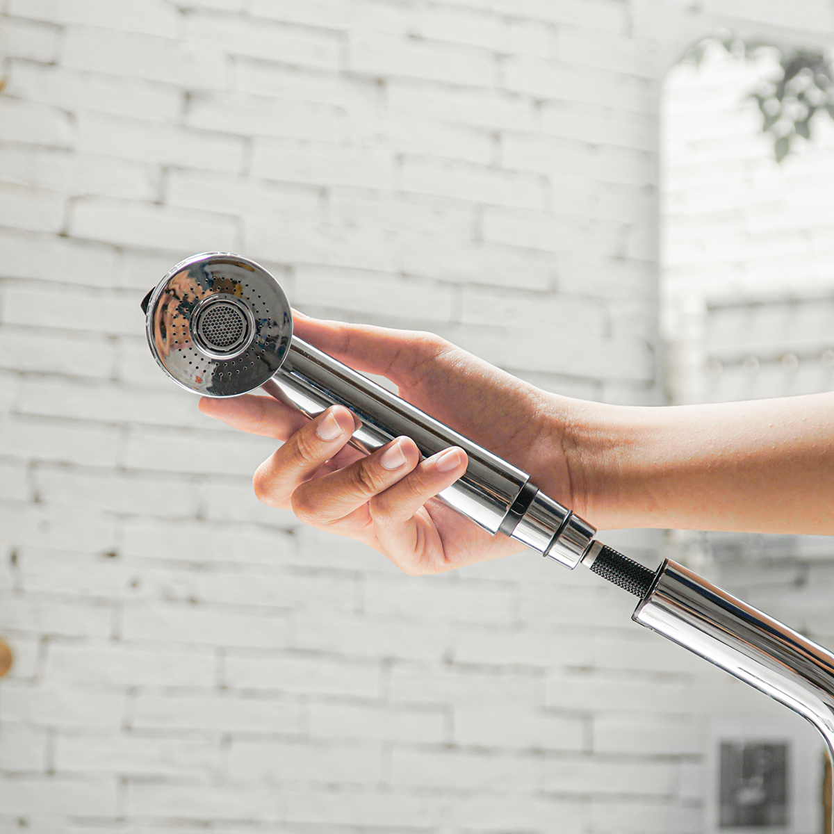 Vòi bếp dây rút nóng lạnh HITA HKS023