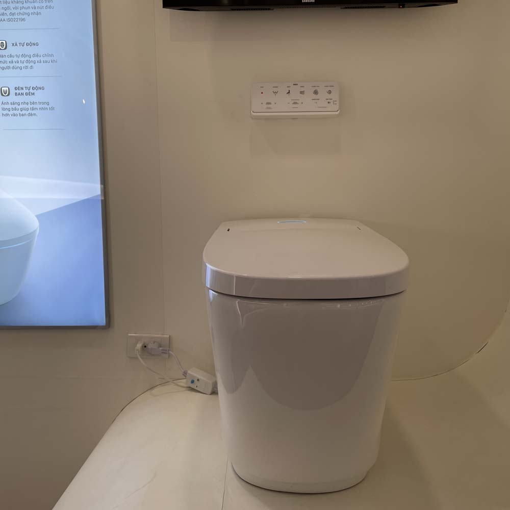 Bồn cầu điện tử Saras Auto Open INAX AC-819VN (AC819VN)