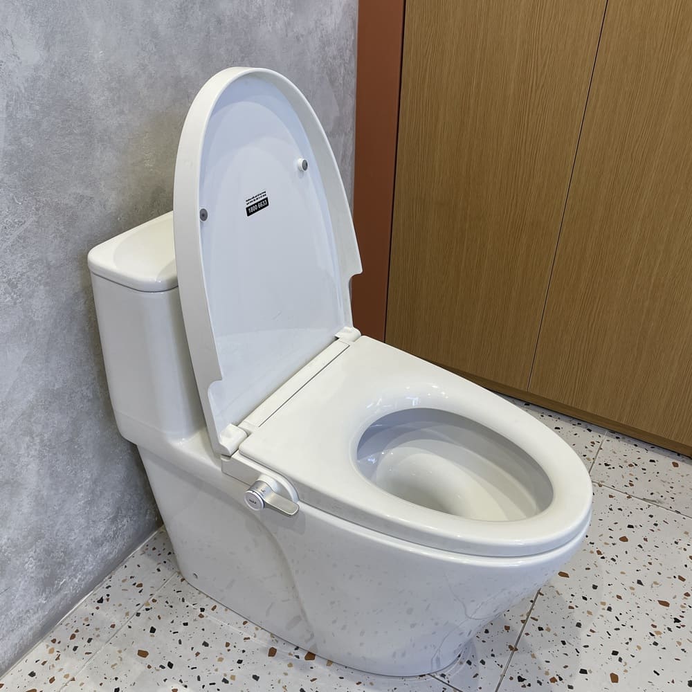 Bồn cầu 1 khối nắp rửa cơ INAX AC-989 + CW-S32VN