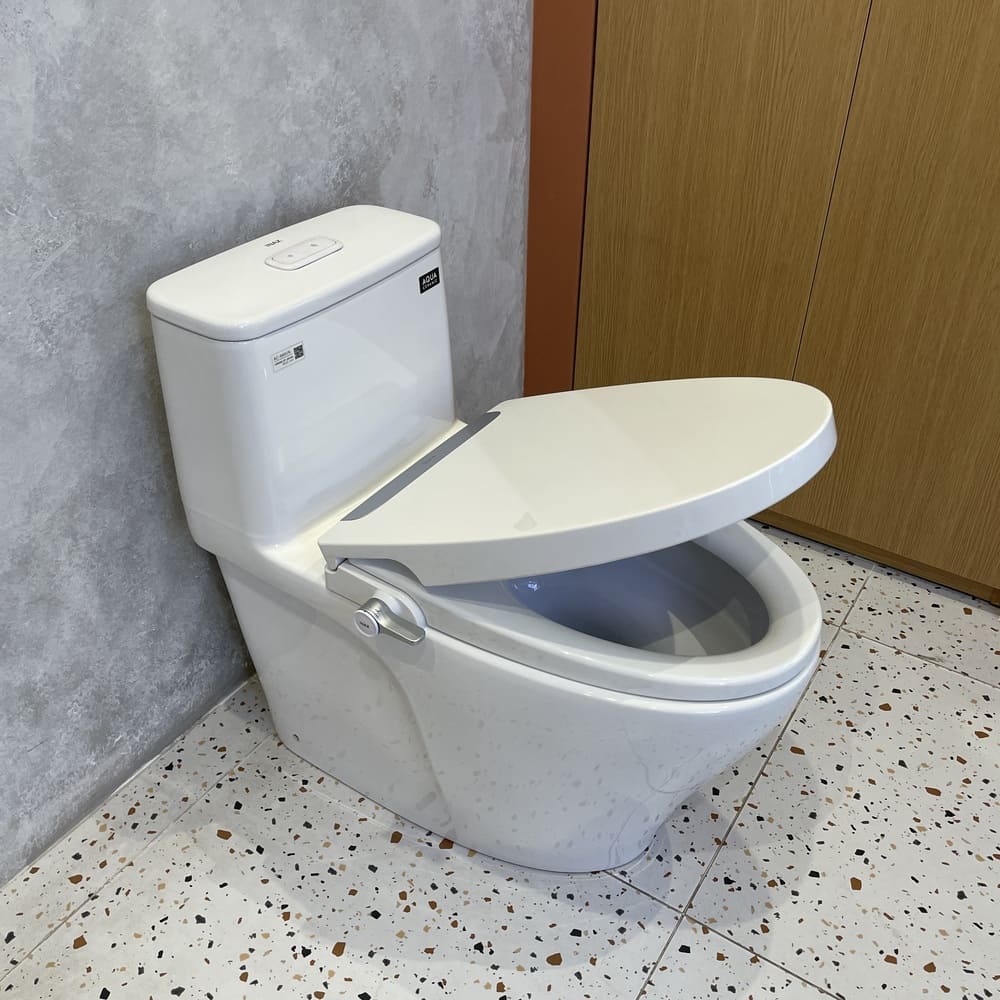 Bồn cầu 1 khối nắp rửa cơ INAX AC-989 + CW-S32VN