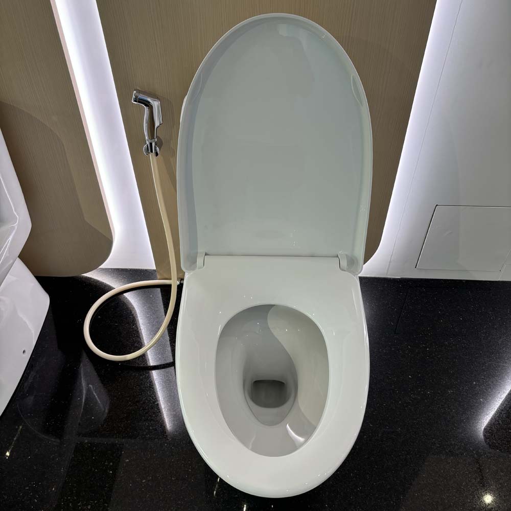 Bồn cầu 1 khối INAX AC-989VN (AC989VN) nắp đóng êm