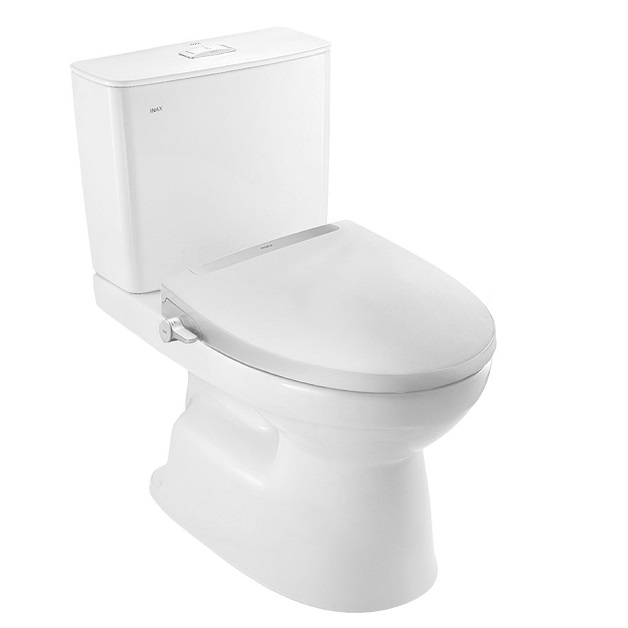 Bồn cầu 2 khối nắp rửa cơ INAX C-514A + CW-S32VN-1