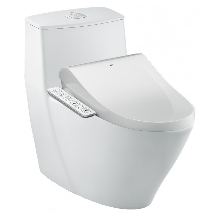 Bồn cầu 1 khối nắp điện tử INAX AC-919R + CW-H18VN