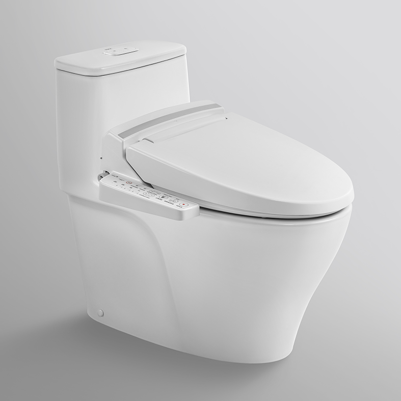 Bồn cầu 1 khối nắp điện tử INAX AC-989 + CW-KB22AVN