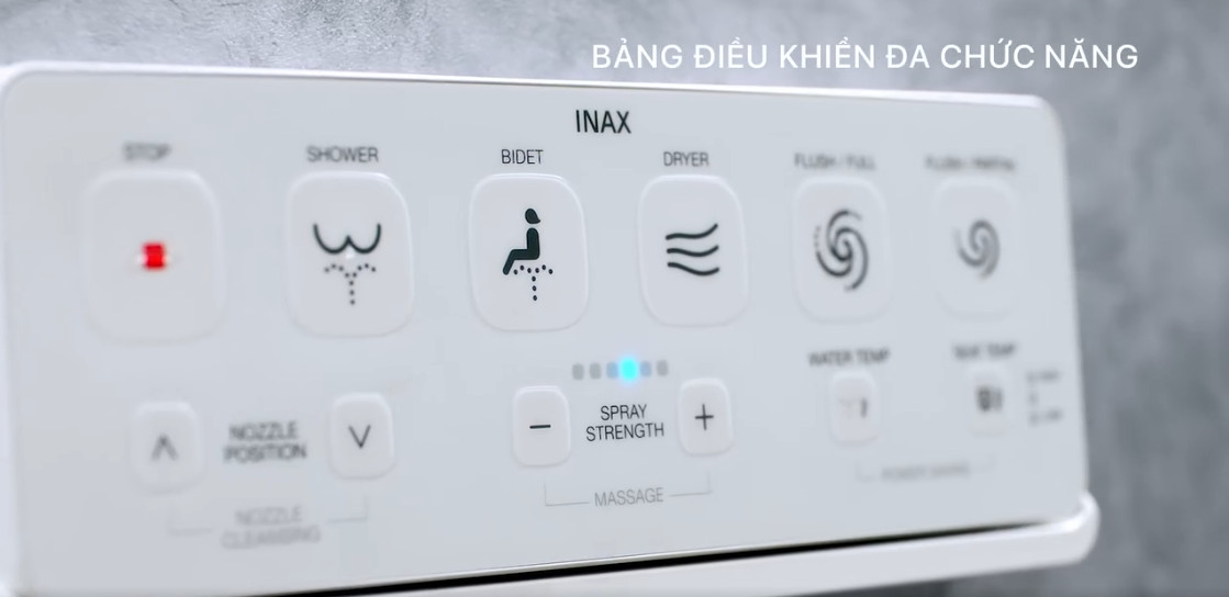 Bồn cầu điện tử Saras Auto Open INAX AC-819VN (AC819VN)