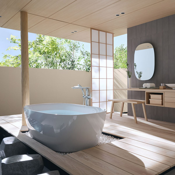 Bồn tắm đặt sàn 1m7 INAX BF-1760V (BF1760V) chống trượt