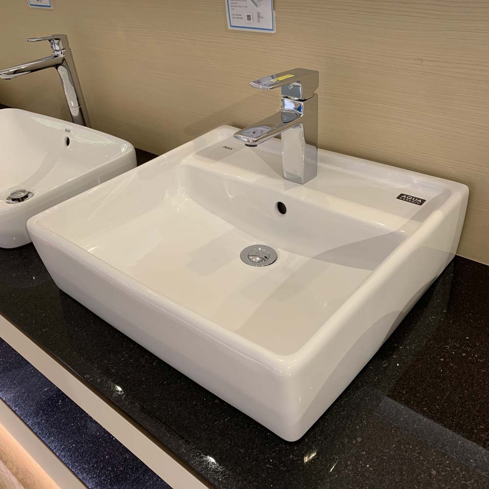 Chậu rửa lavabo đặt bàn INAX AL-293V (AL293V) (AL-293VFC) men Aqua Ceramic