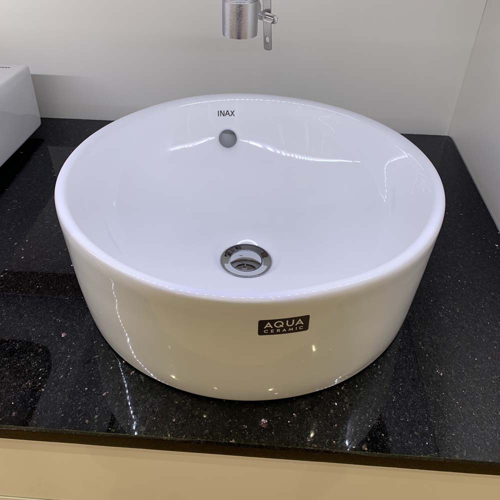 Chậu rửa lavabo đặt bàn INAX AL-295V (AL295V) men Aqua Ceramic