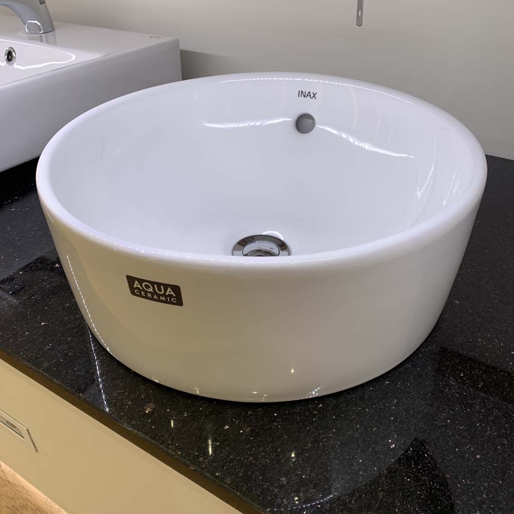 Chậu rửa lavabo đặt bàn INAX AL-295V (AL295V) men Aqua Ceramic