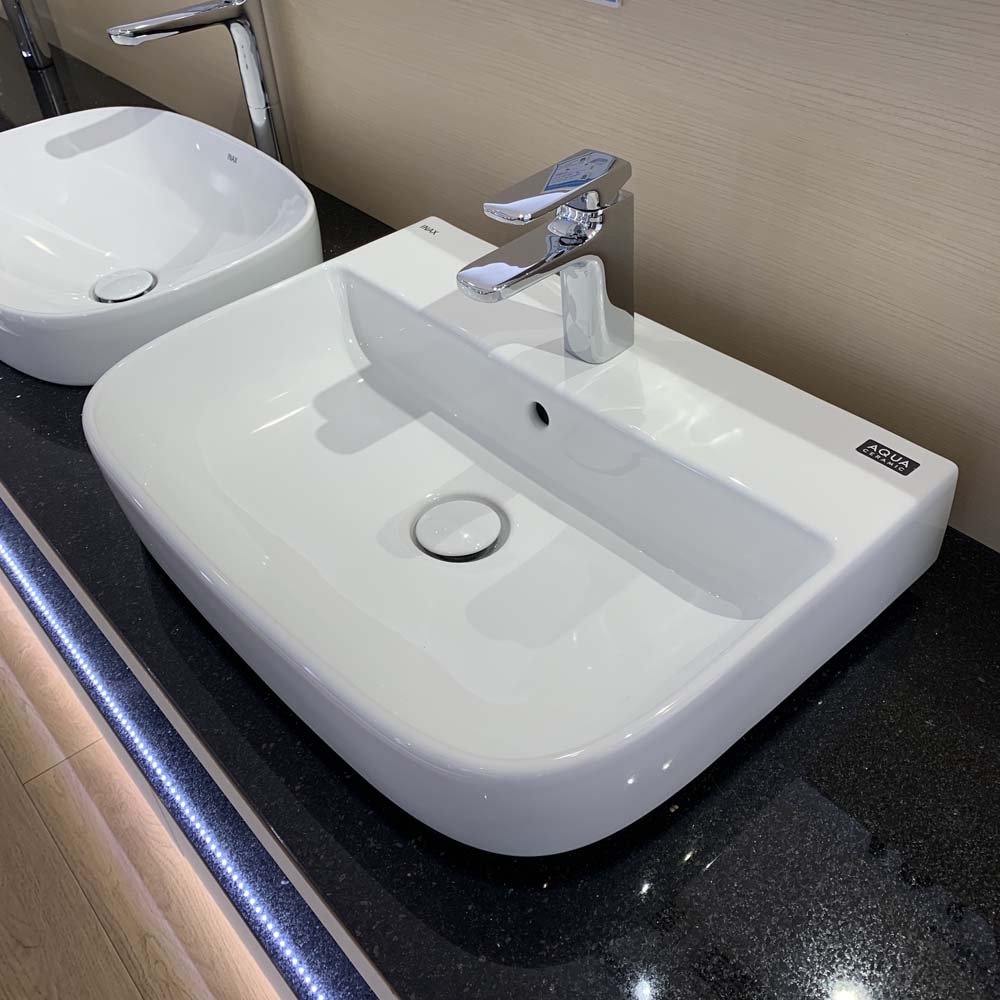 Chậu rửa lavabo đặt bàn INAX AL-632V (AL632V) (AL-632VFC) men Aqua Ceramic