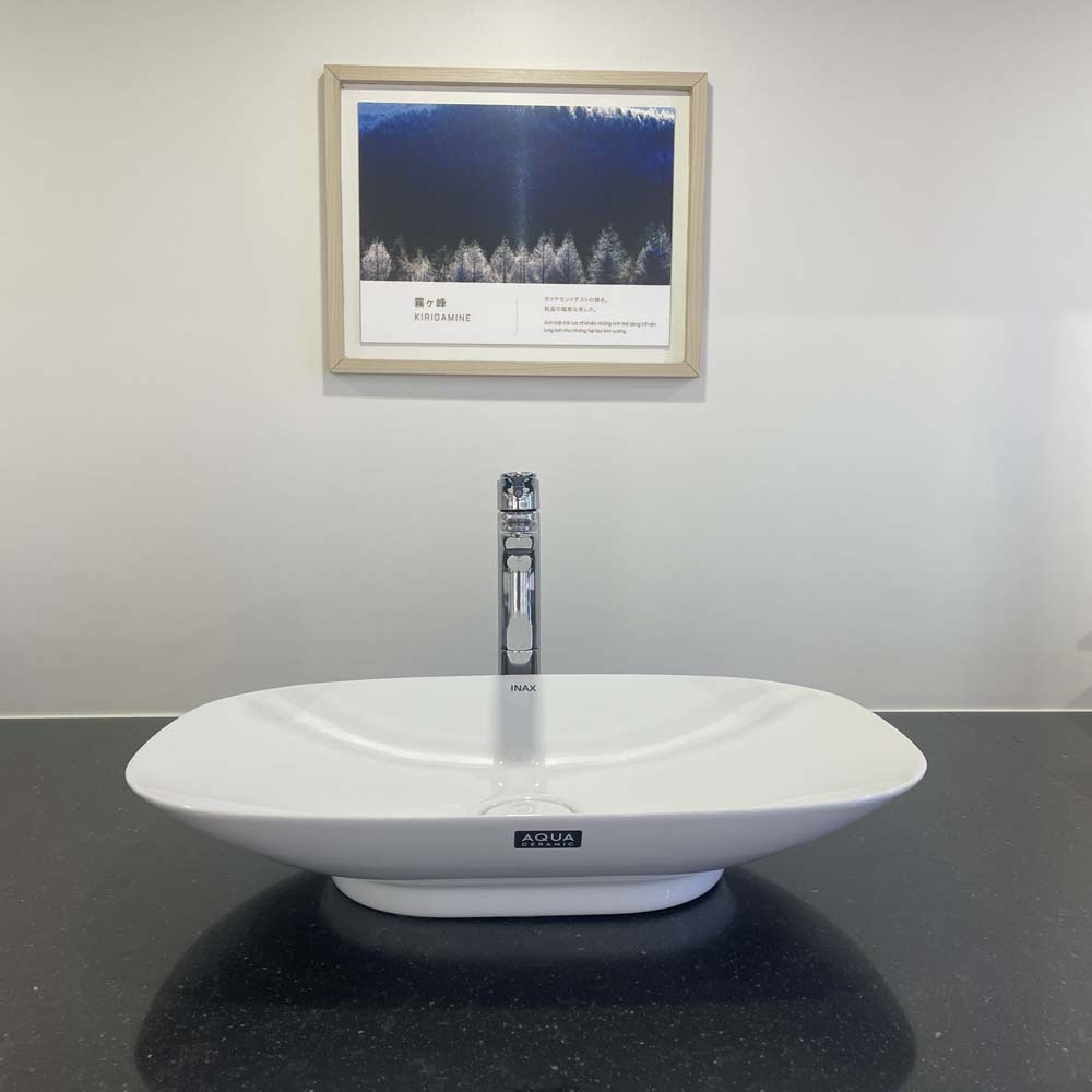 Chậu rửa lavabo đặt bàn INAX AL-S620V (ALS620V) men Aqua Ceramic
