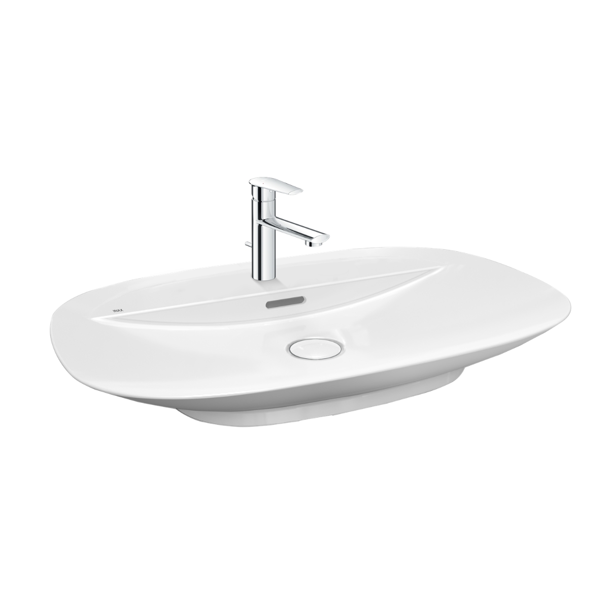 Chậu rửa lavabo đặt bàn INAX AL-S640V (ALS640V) (AL-S640VFC) men Aqua Ceramic