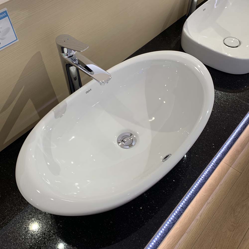 Chậu rửa lavabo đặt bàn INAX L-465V (L465V)