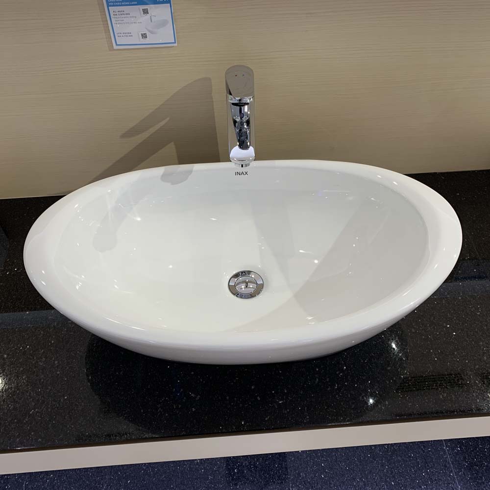 Chậu rửa lavabo đặt bàn INAX L-465V (L465V)