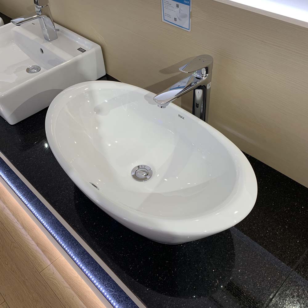 Chậu rửa lavabo đặt bàn INAX L-465V (L465V)