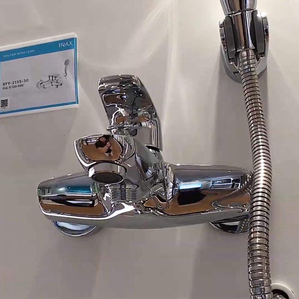 Bộ vòi sen tắm nóng lạnh INAX BFV-213S-3C (BFV213S3C)
