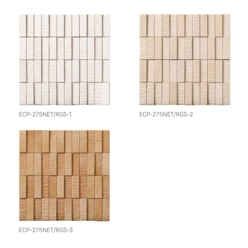 Gạch nội thất ECOCARAT PLUS ROUGHSAWN INAX ECP-275/RGS
