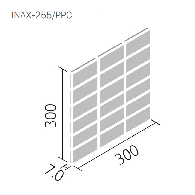 Gạch ốp tường PASTEL PLAIN COLOR INAX-255/PPC