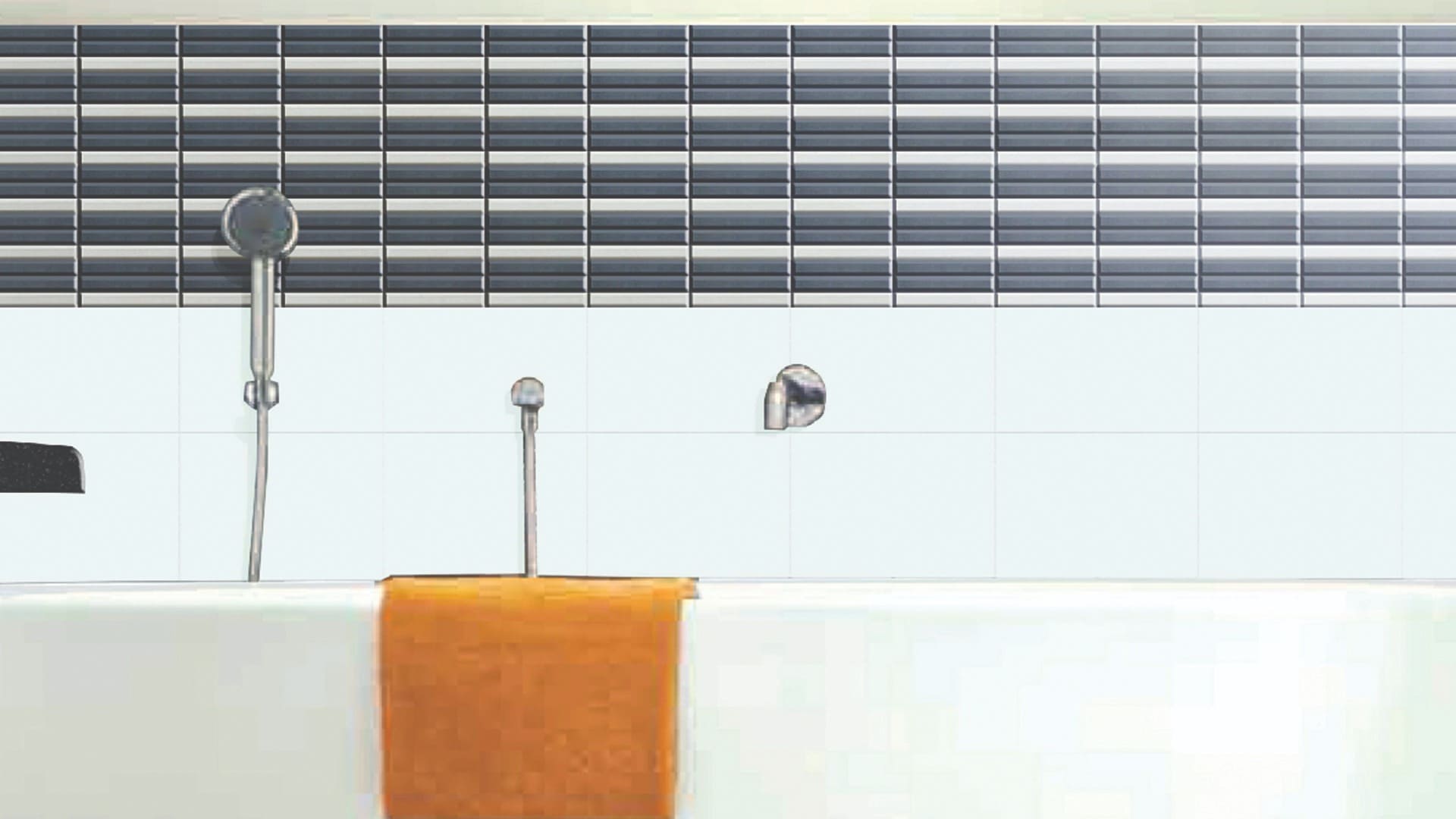 Gạch ốp tường BL-BULLION BORDER INAX IM-1520P1/BL