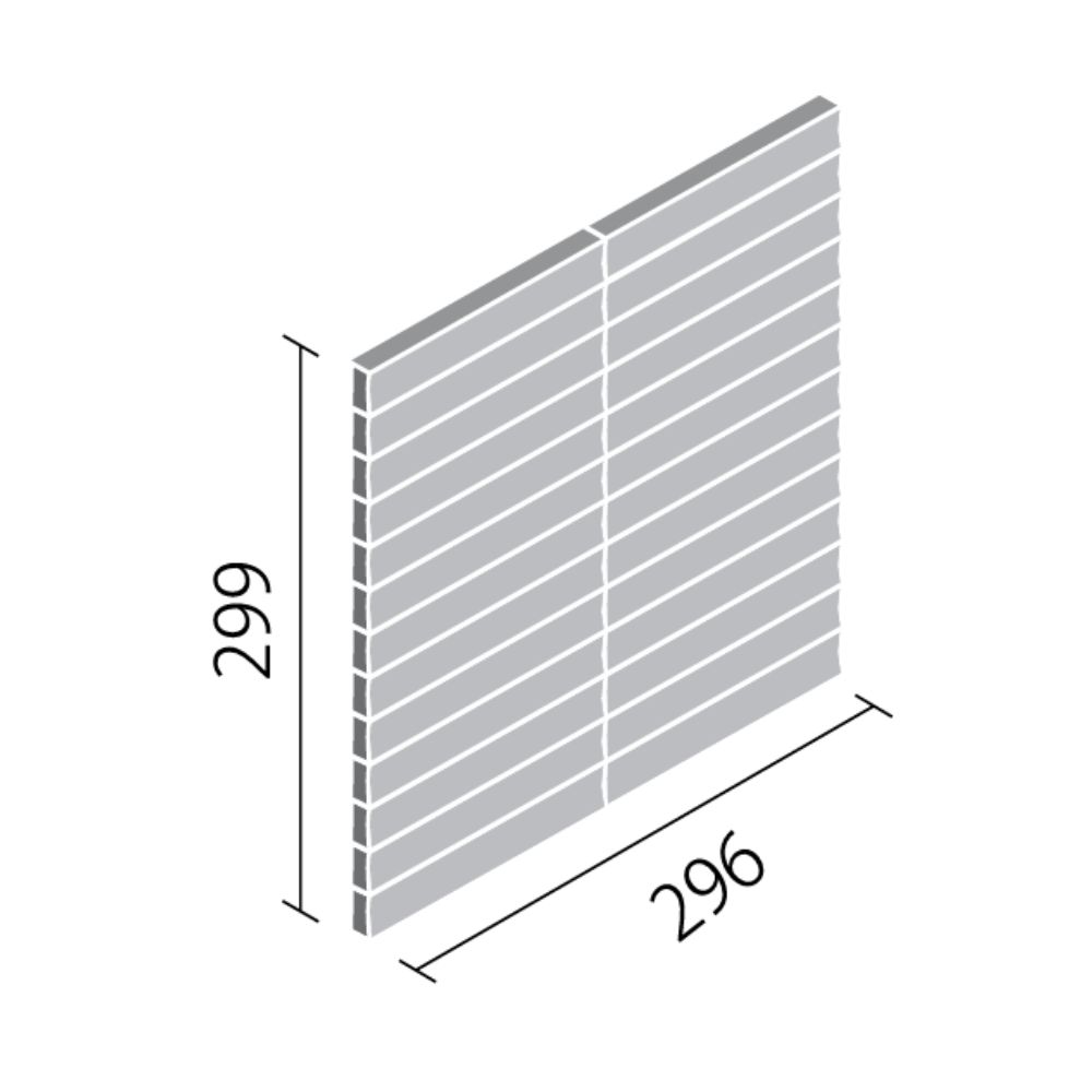 Gạch ốp tường BL-BULLION BORDER INAX IM-1520P1/BL