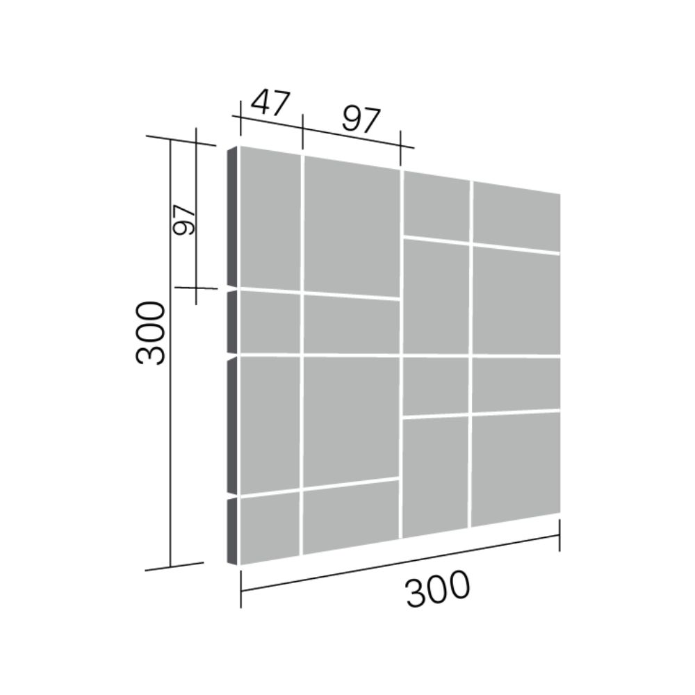 Gạch ốp tường LATTICE INAX-300/LTC