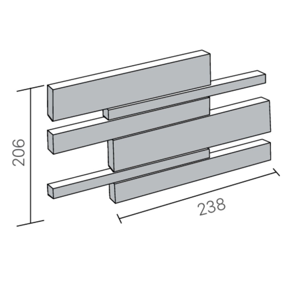 Gạch ốp tường I-Concept TRAPE INAX-3040B/TRP