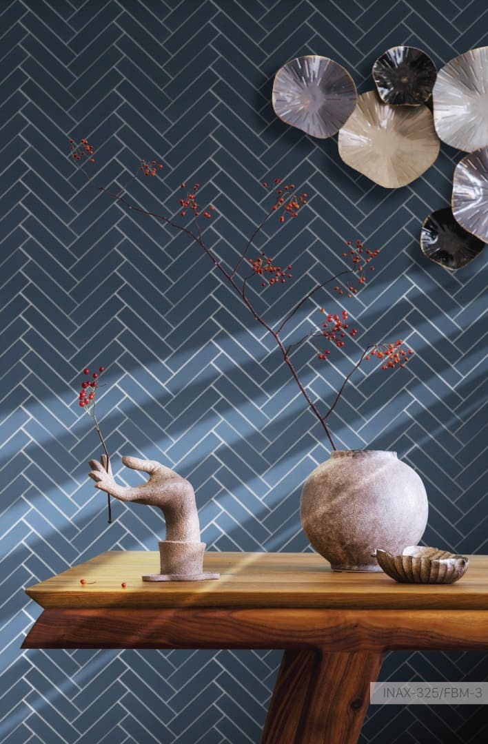 Gạch ốp tường FISHBONE MOSAIC INAX-325/FBM