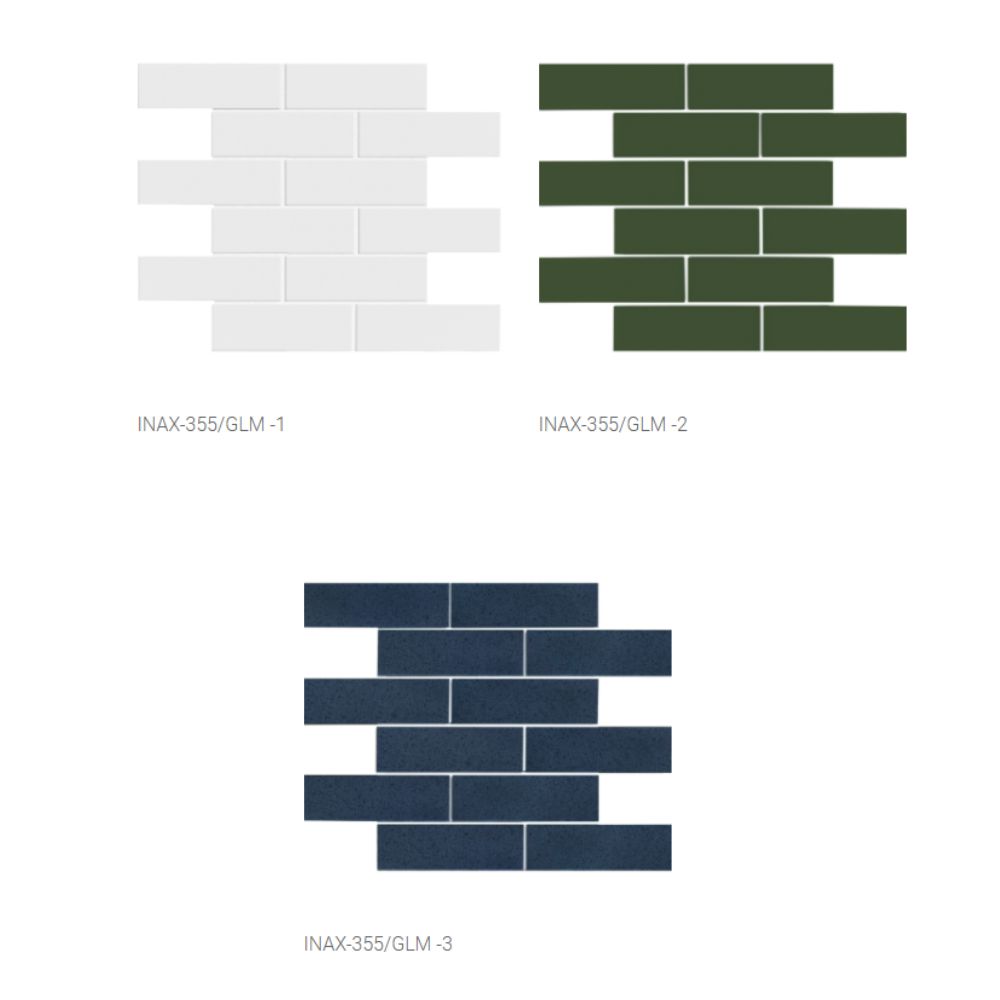 Gạch ốp tường GLAZED MOSAIC INAX-355/GLM