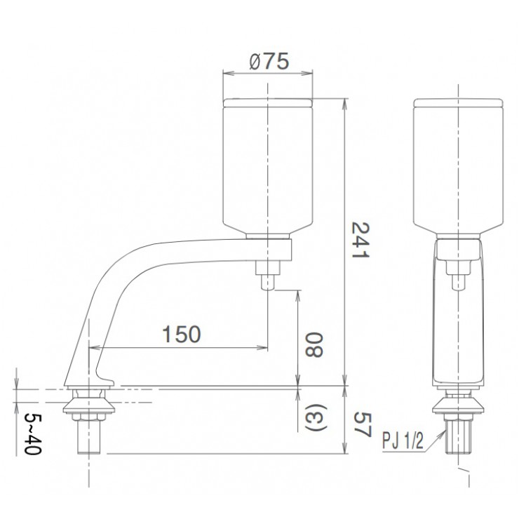 Lọ đựng xà phòng INAX KF-24FL (KF24FL)