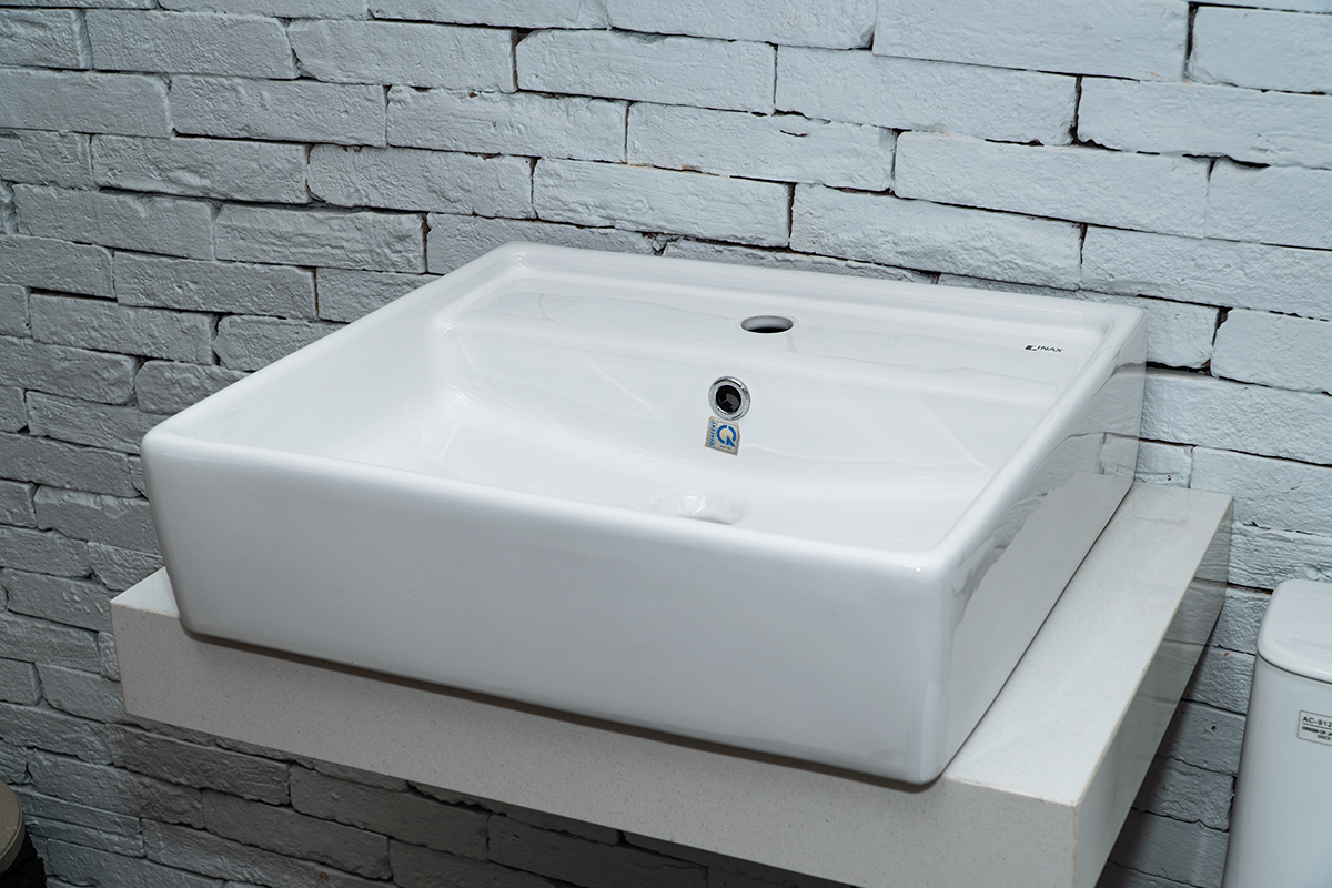 Chậu rửa lavabo đặt bàn INAX L-293V (L293V) (L-293VFC)