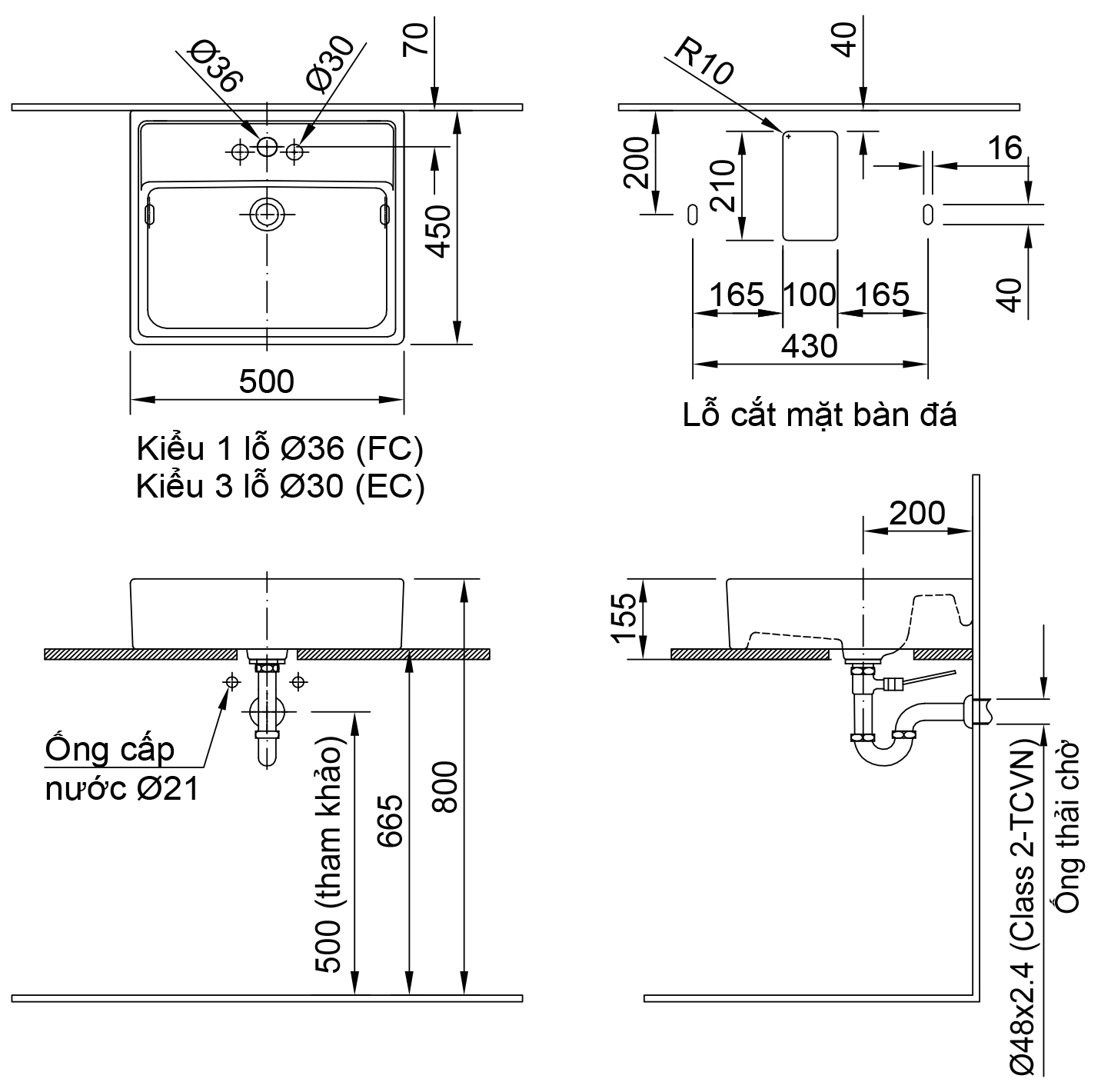 Chậu rửa lavabo đặt bàn INAX AL-293VEC (AL293VEC) men Aqua Ceramic