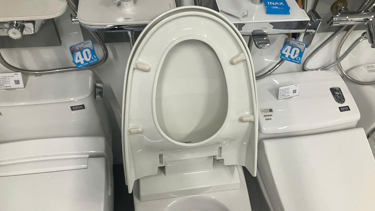 Nắp bồn cầu đóng êm INAX CF-2700VS (CF2700VS)