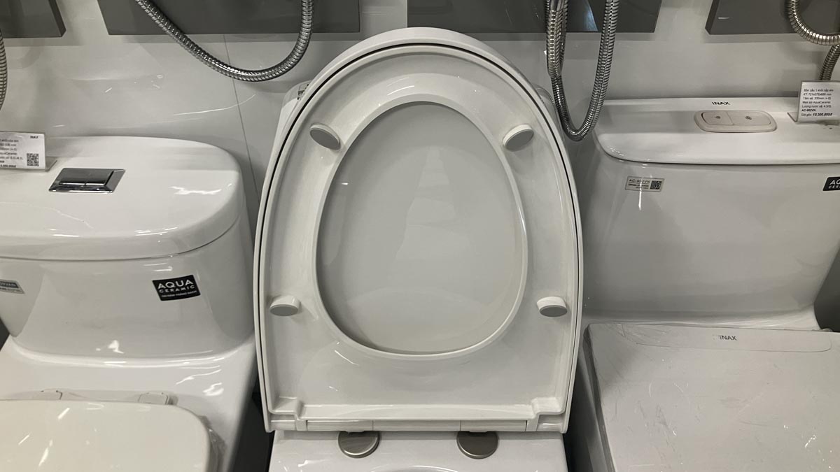 Nắp bồn cầu đóng êm INAX CF-832VS (CF832VS)