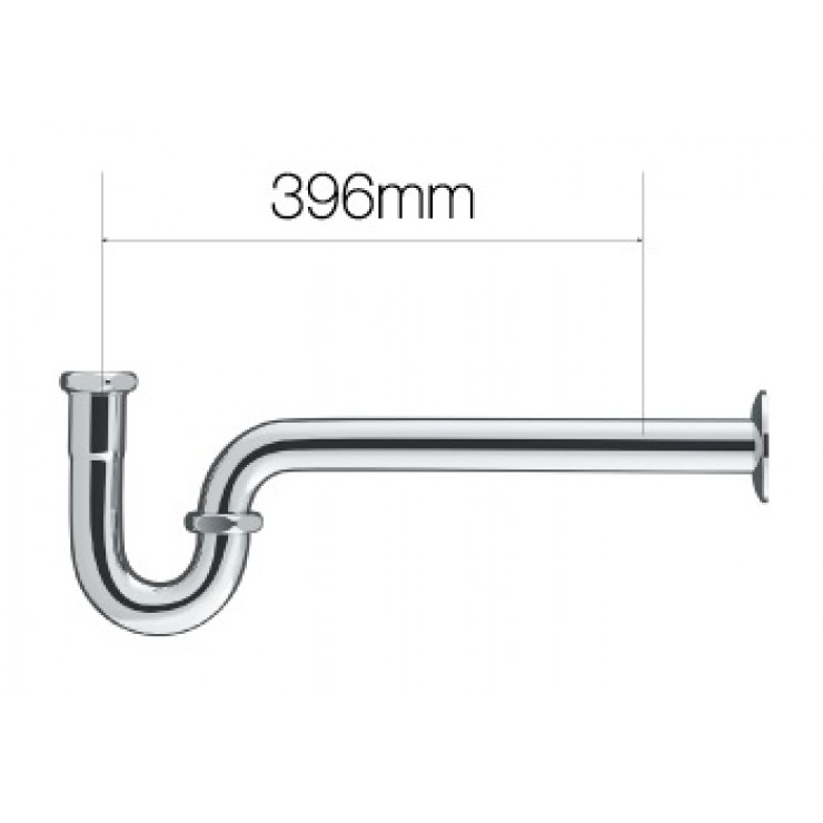 Ống thải chữ P nhựa INAX A-674P (A674P)