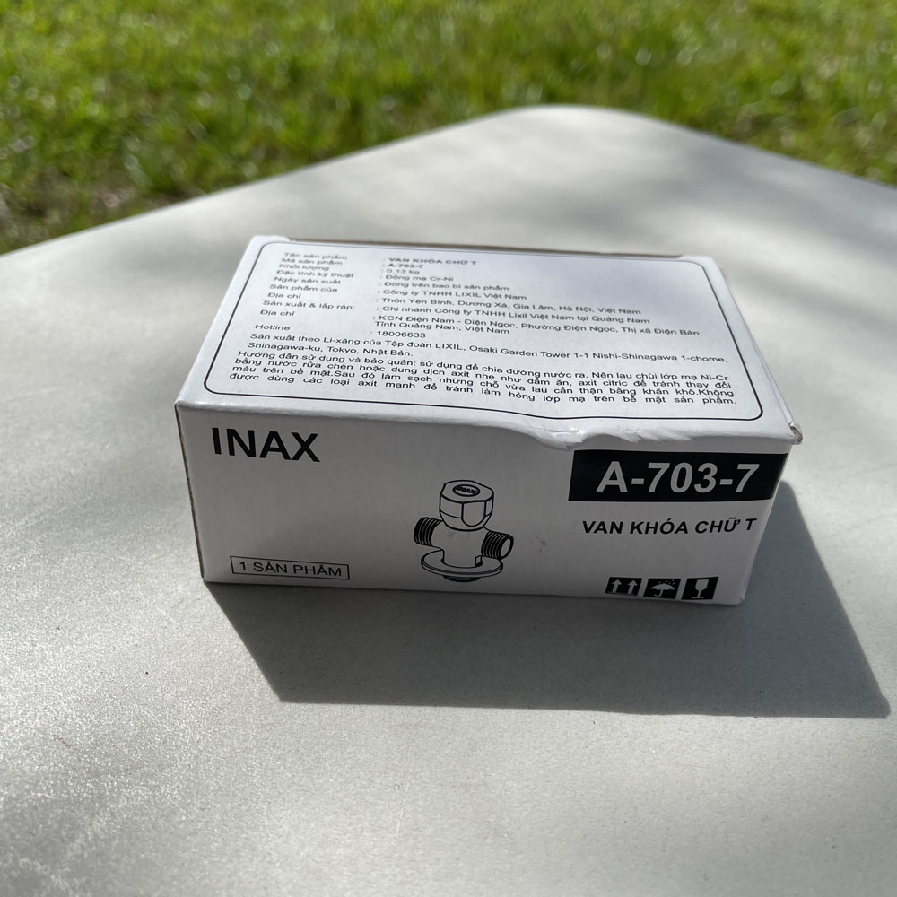 Van vặn khoá chữ T INAX A-703-7 (A7037)